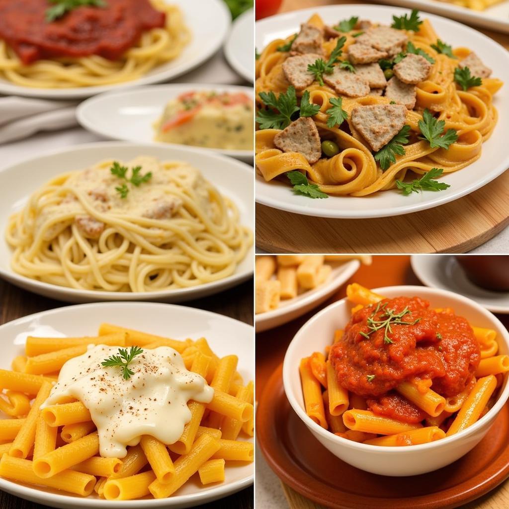 Express Menu Pasta Options