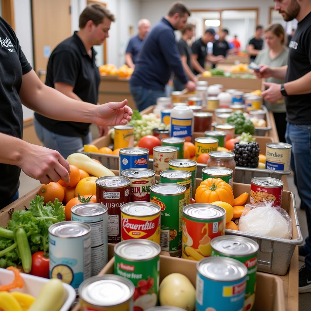 Food Donations at Ivy Bend Food Pantry