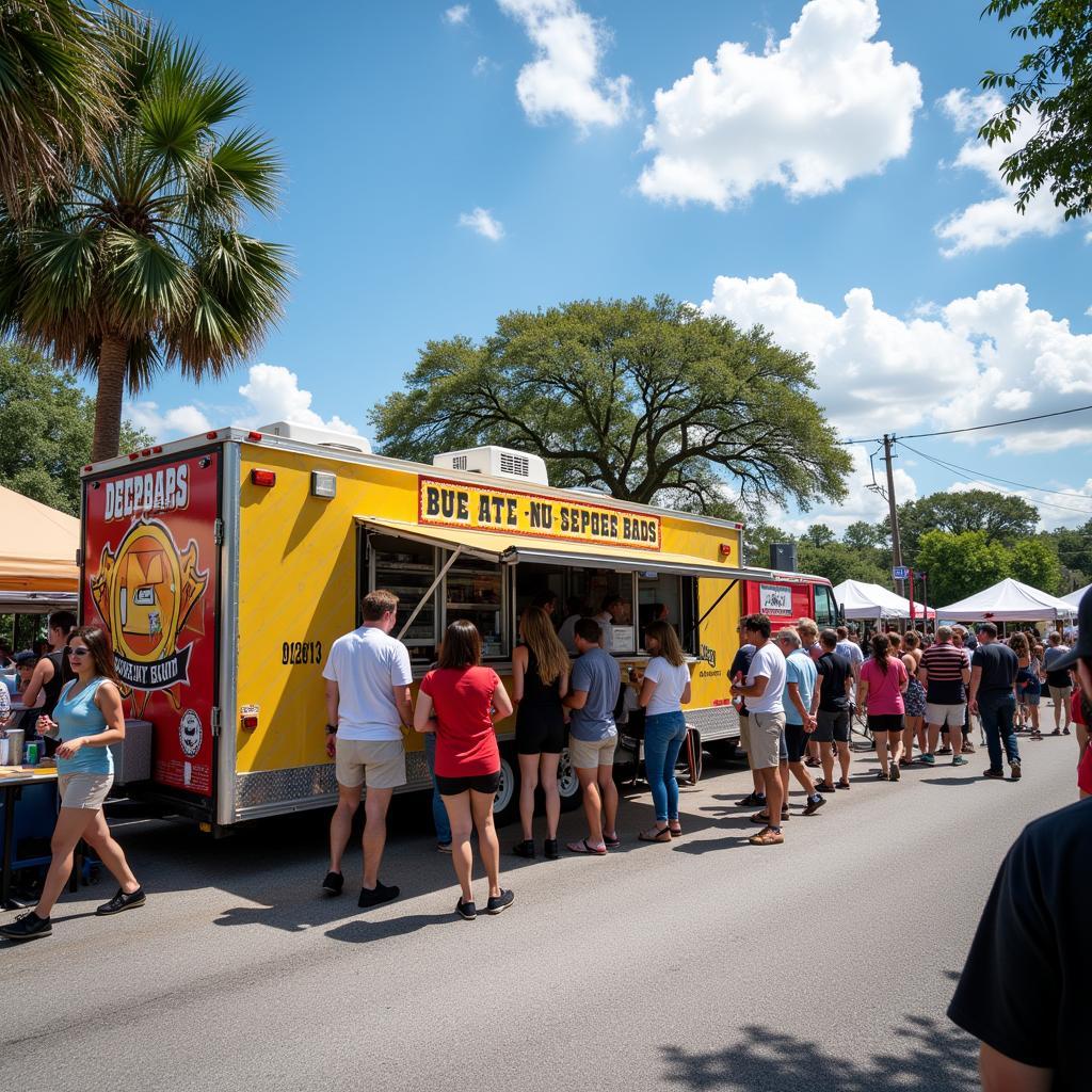 Jacksonville Food Trailer at a Local Event