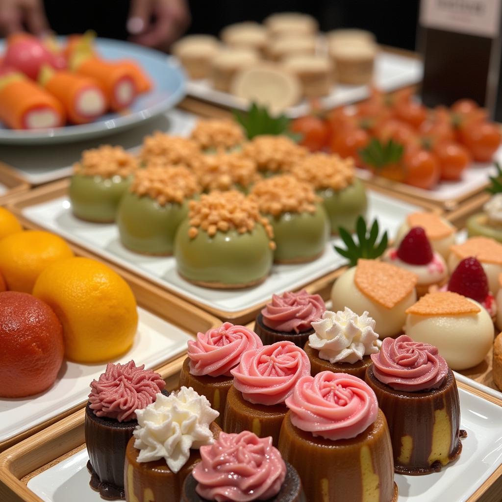 Traditional Japanese Desserts at the Expo