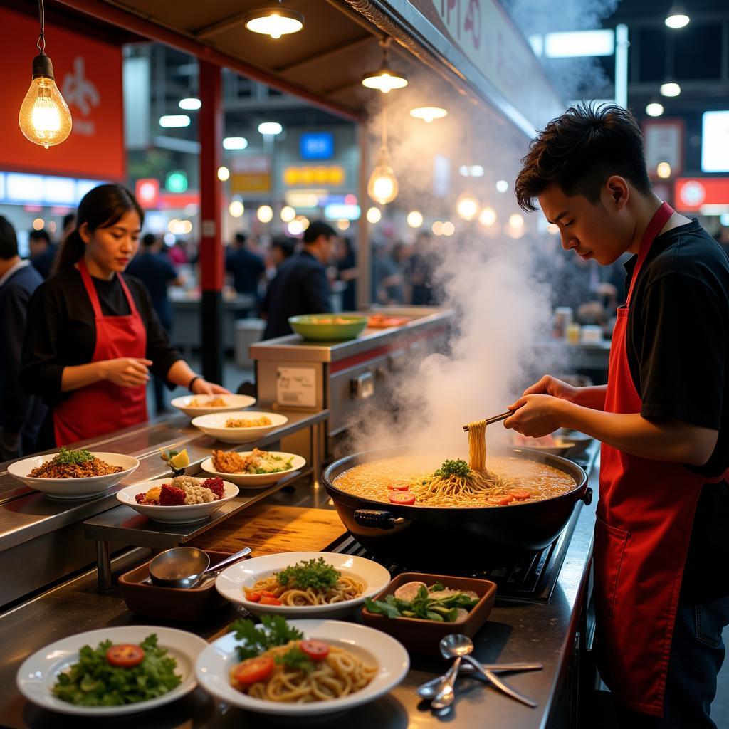 Ramen Vendor at a Japanese Food Expo