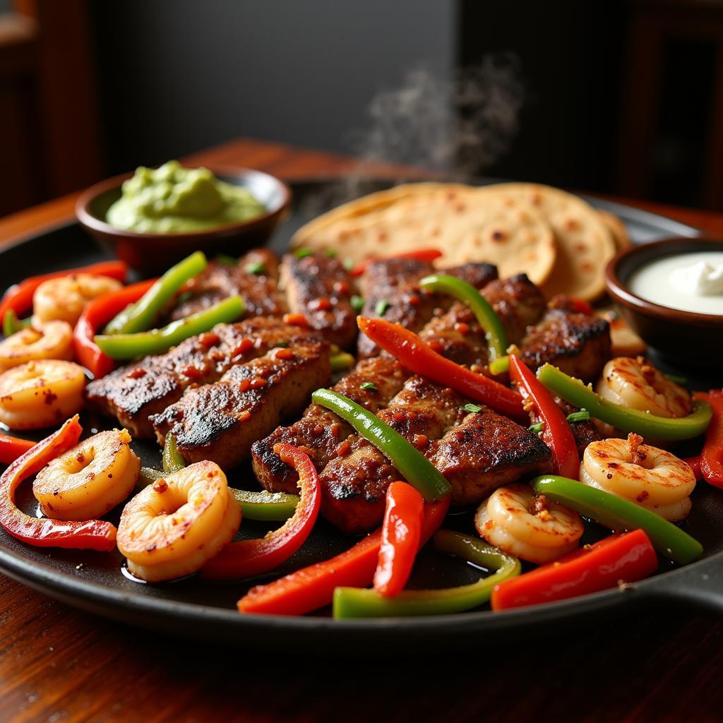 Sizzling Fajitas from Jose's Mexican Food Catering