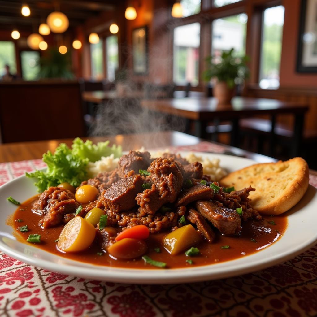 Authentic Ropa Vieja at Jose's Real Cuban Food