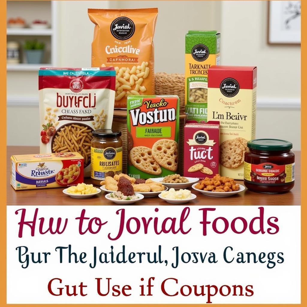 Jovial Foods Products with Coupon Savings