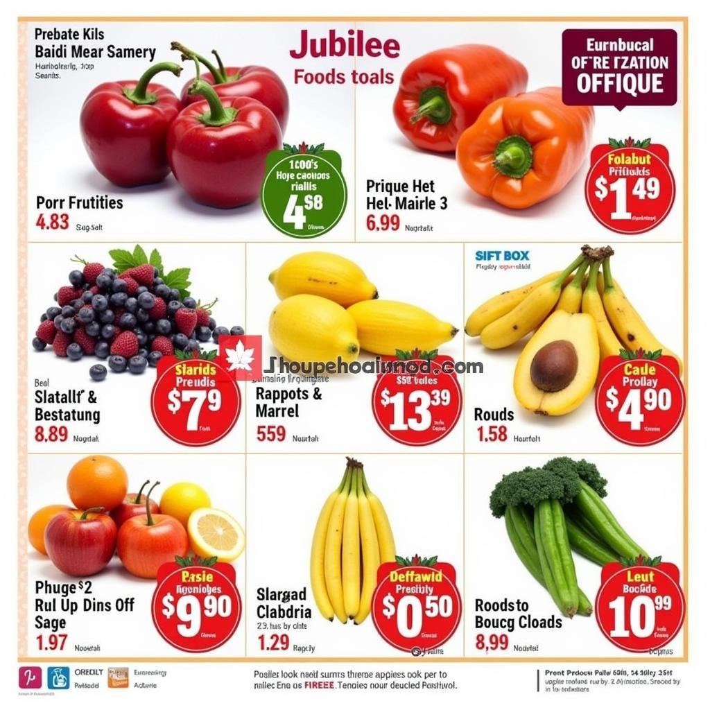 Fresh Produce Deals in the Jubilee Foods Weekly Ad