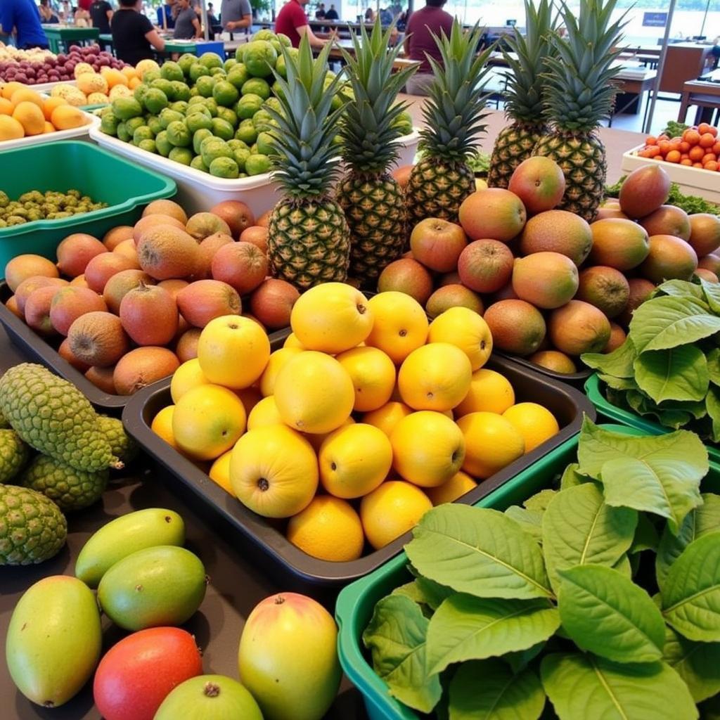 Farm-Fresh Produce at Kauai South Shore Farmers Market