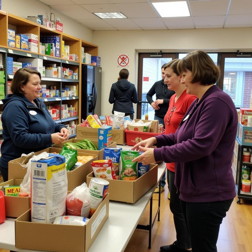 Kearney Jubilee Center Food Pantry Interior