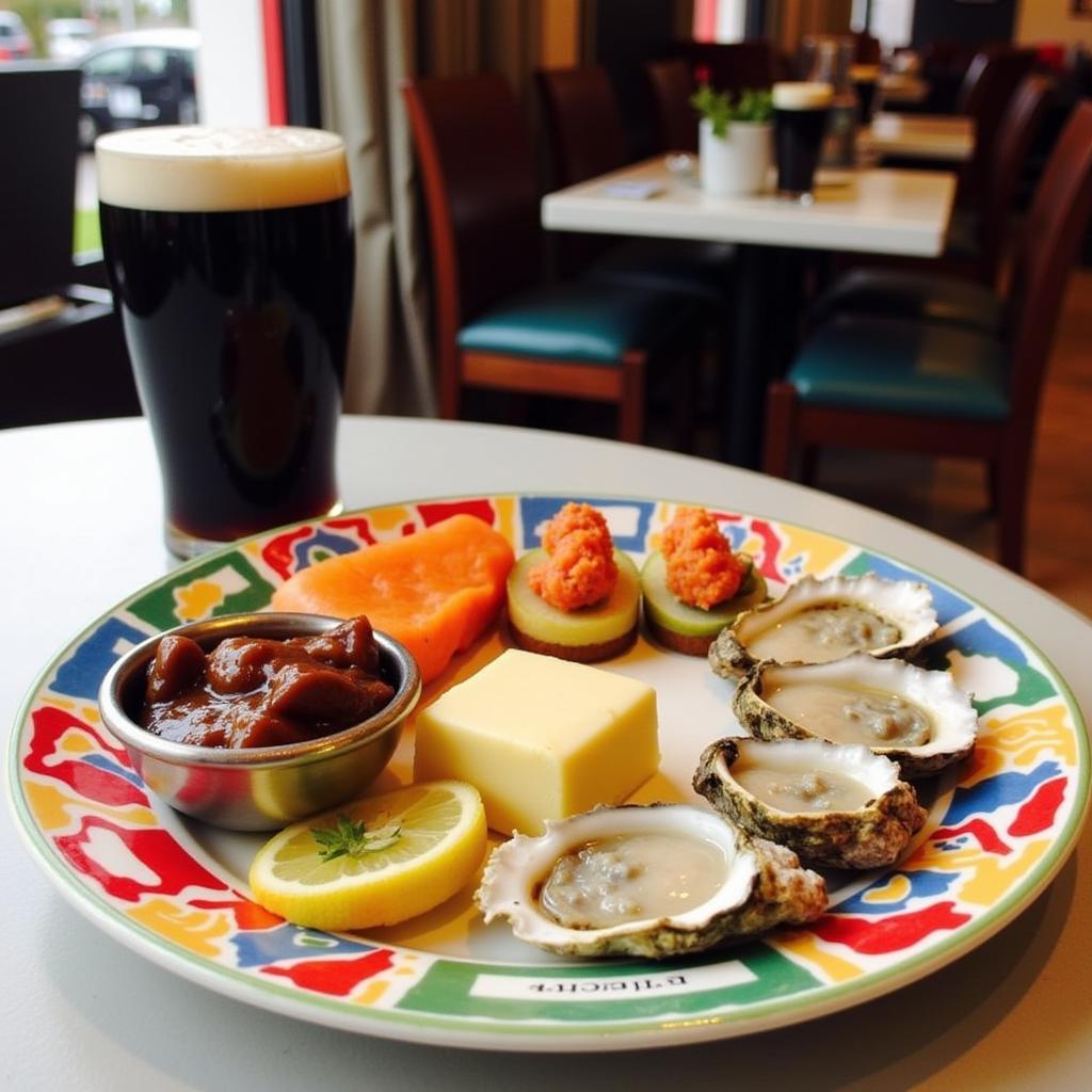 Kinsale Food Tour Tasting Plate with Local Specialties