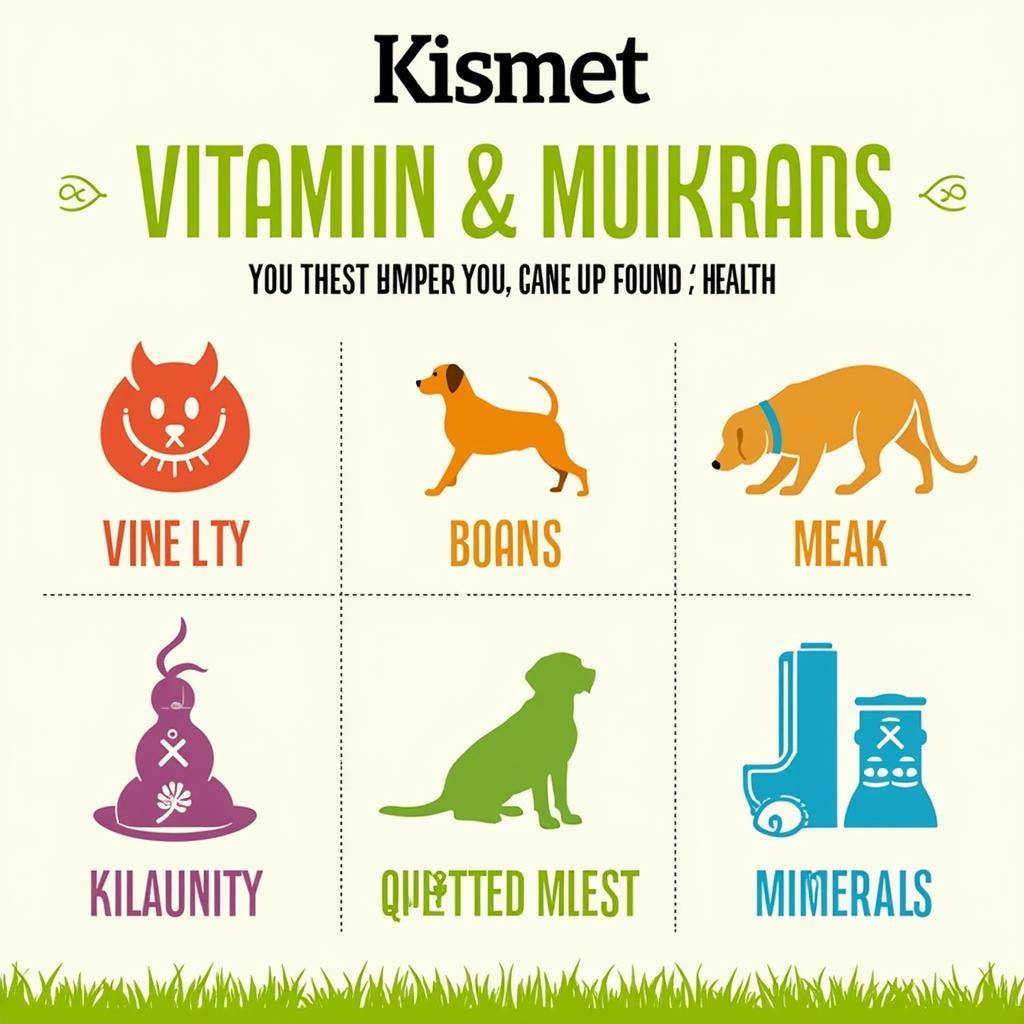 Essential Vitamins and Minerals in Kismet Dog Food