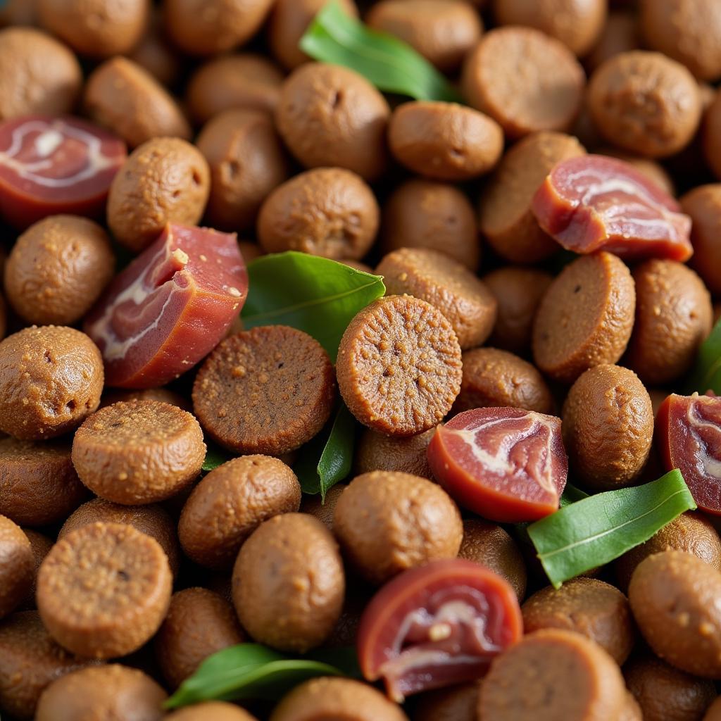 Koha Dog Food Ingredients Close-Up