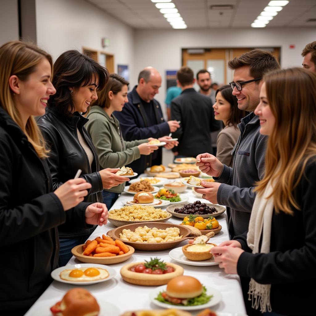 Tasting Kosher Food at a Show