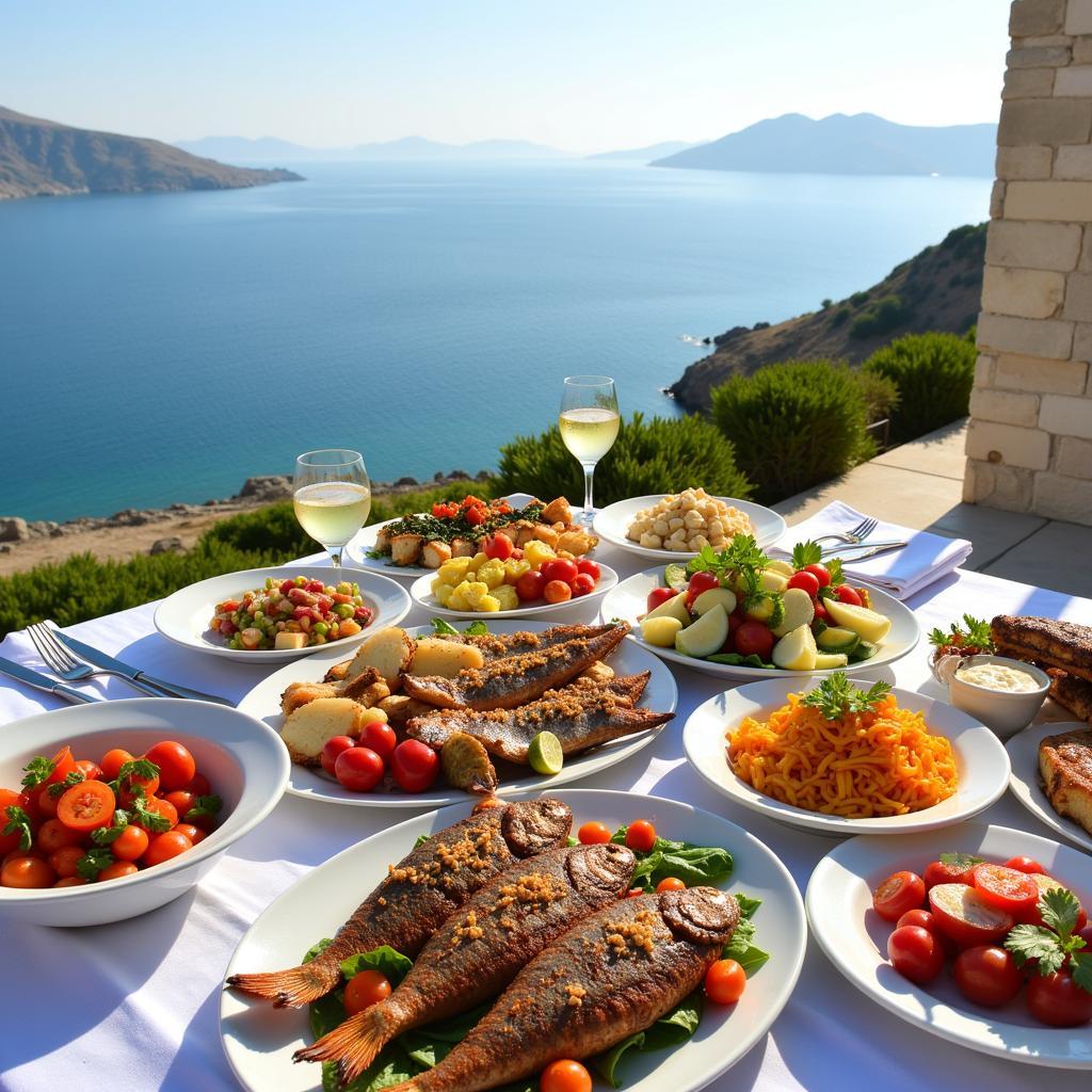 Kosher Meal Prepared at a Villa on the Amalfi Coast