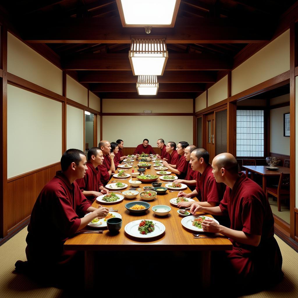 Traditional Koyasan Temple Meal