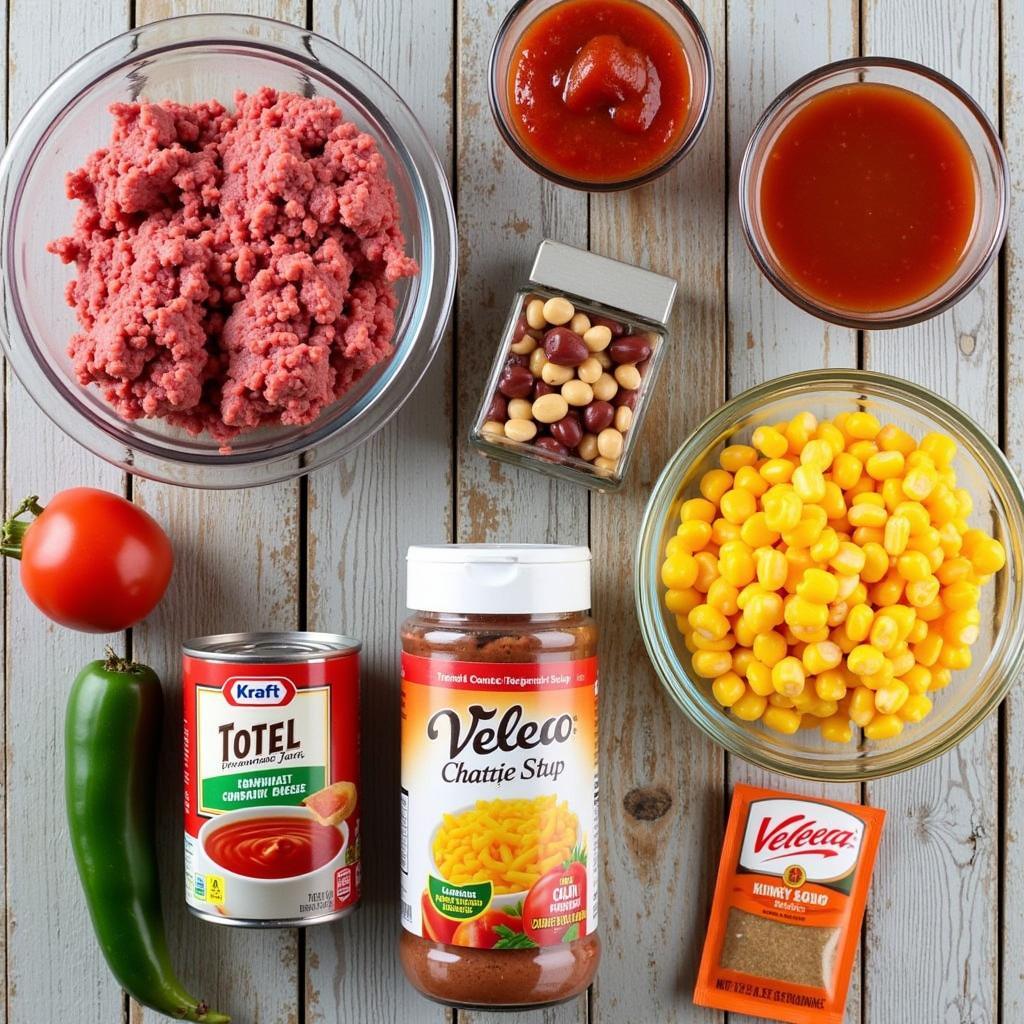 Kraft Foods Taco Soup Ingredients