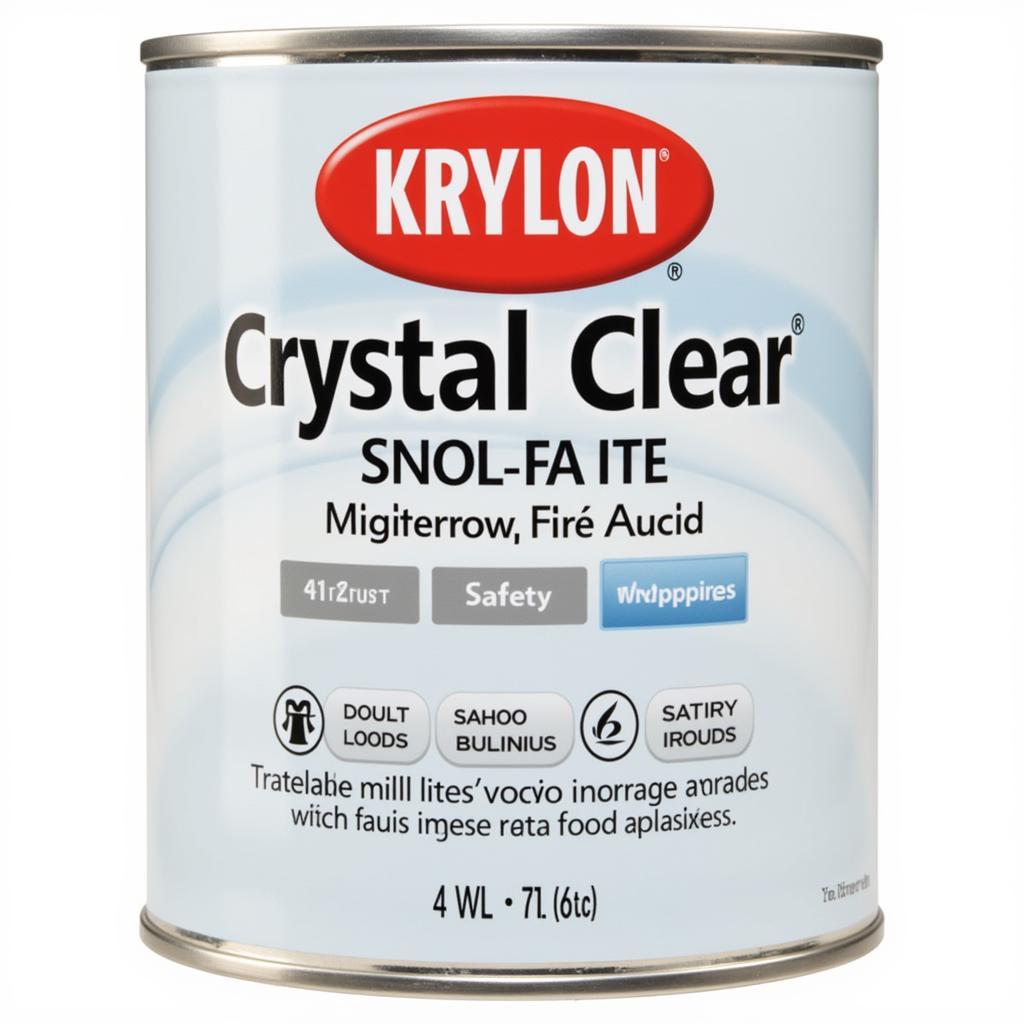 Krylon Crystal Clear Acrylic Coating Can