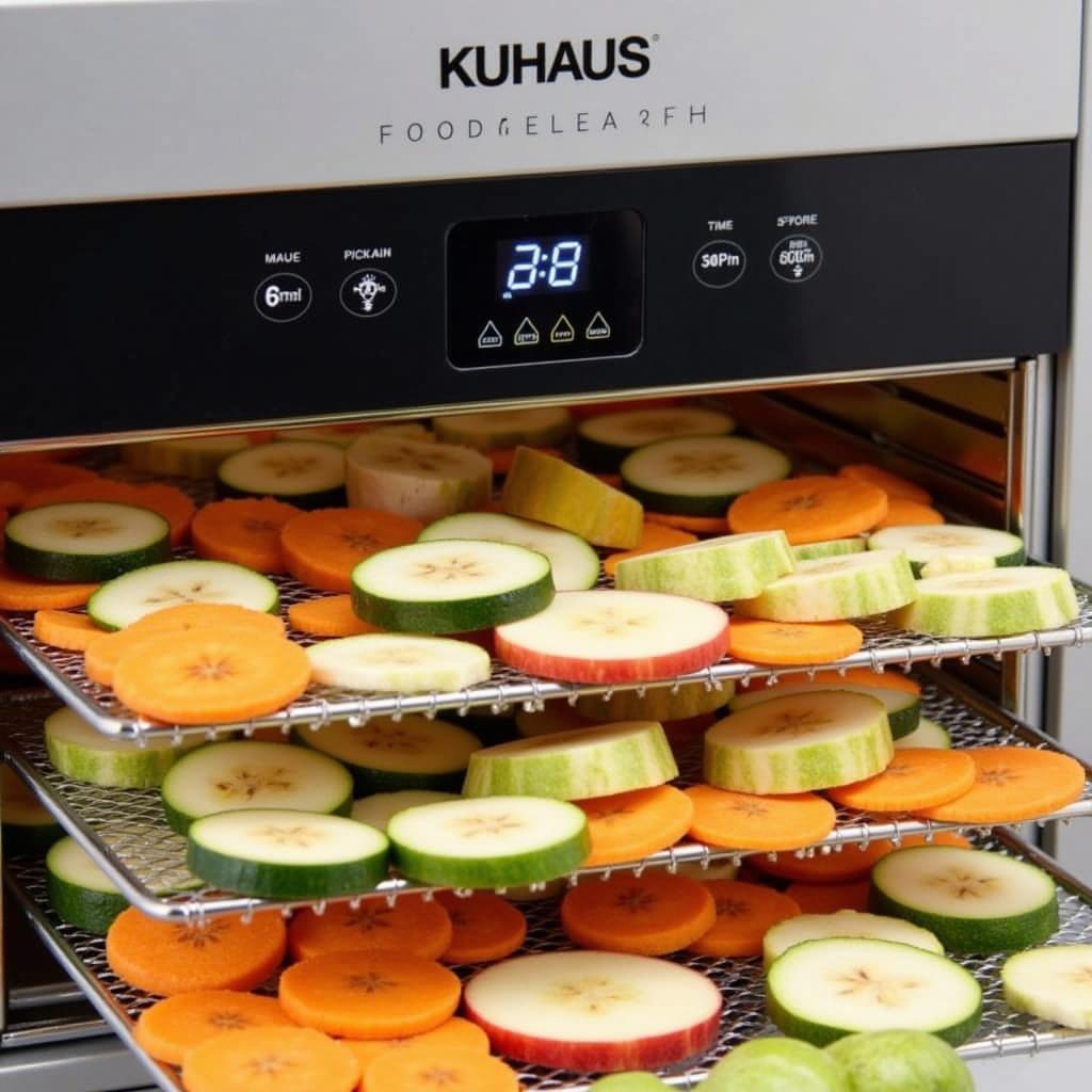 Kuhaus Food Dehydrator Drying Fruits and Vegetables