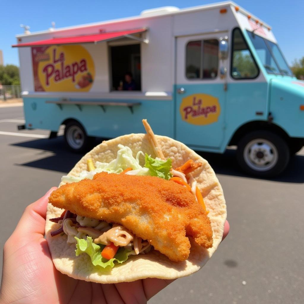 La Palapa's Famous Baja Fish Tacos