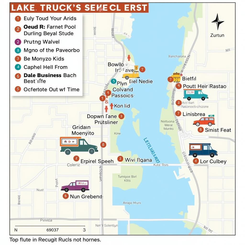 Lake Zurich Food Truck Map