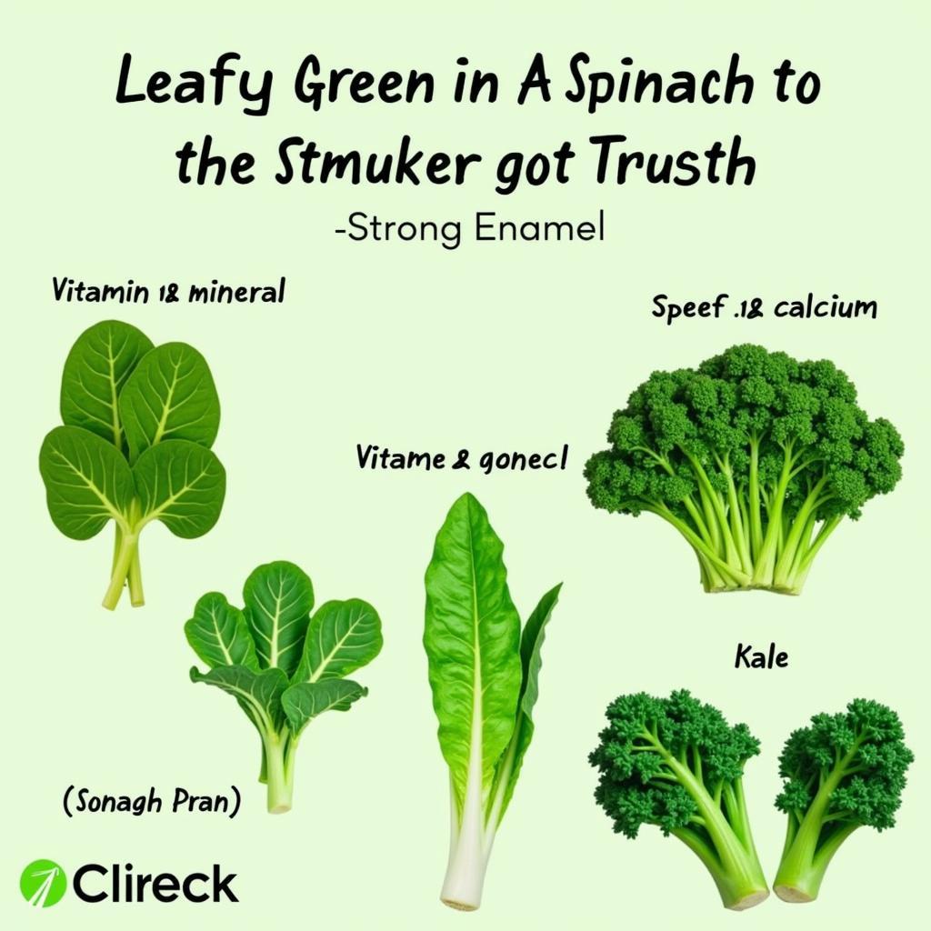 Leafy Greens for Stronger Enamel