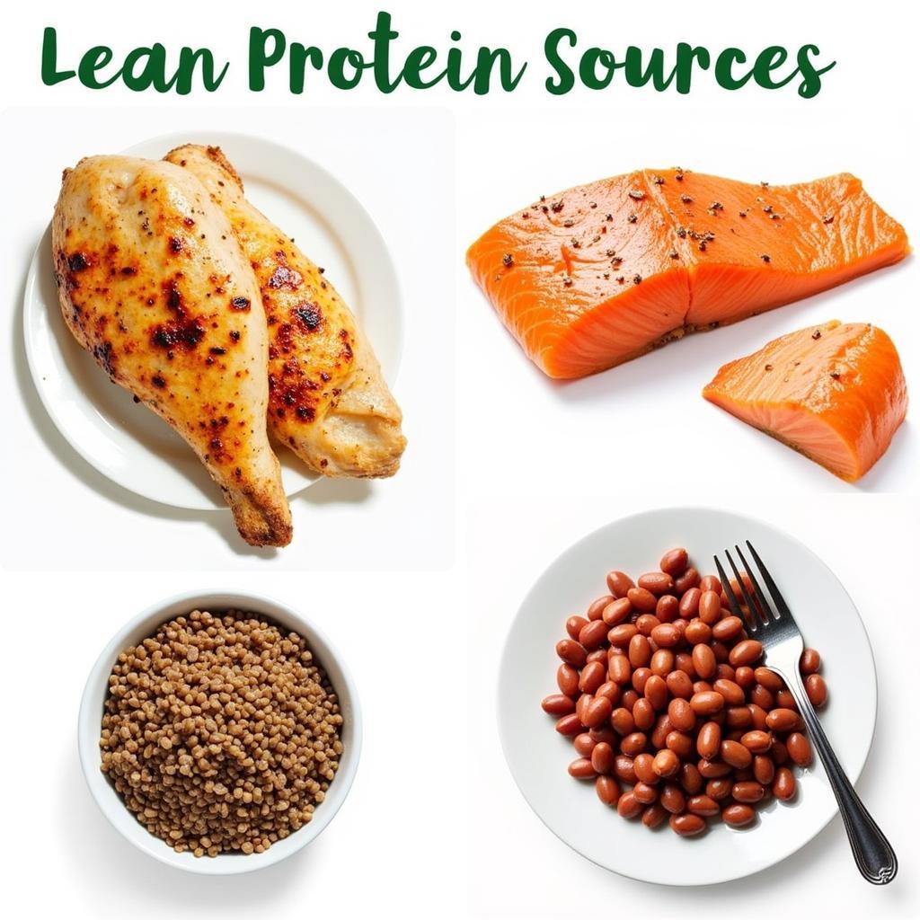 Lean Protein Sources: Chicken, Fish, Beans, Lentils