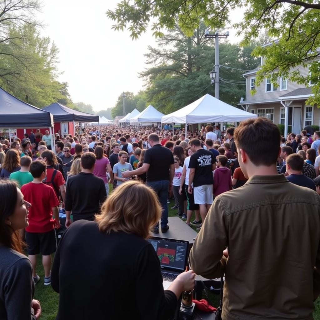 Live music at the Lemont Food Truck Festival