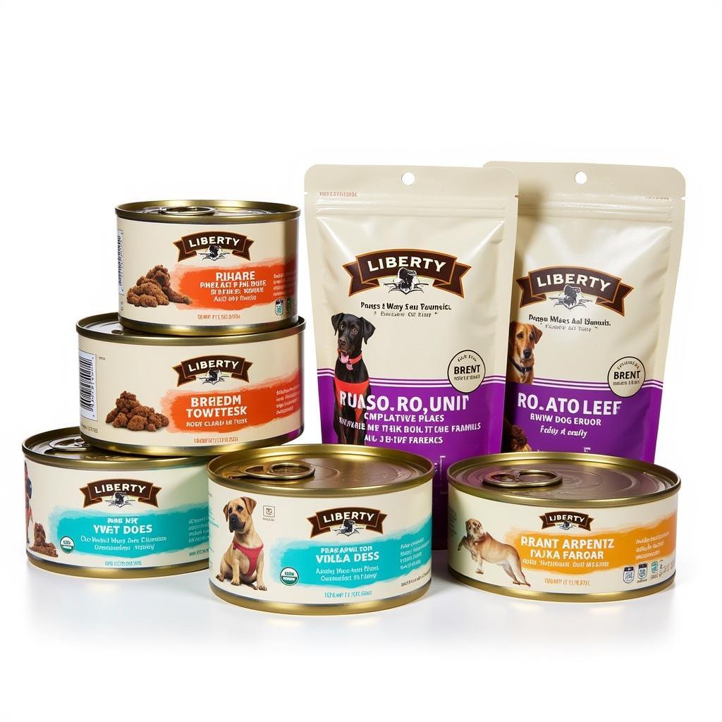 Different Formulas of Liberty Wet Dog Food