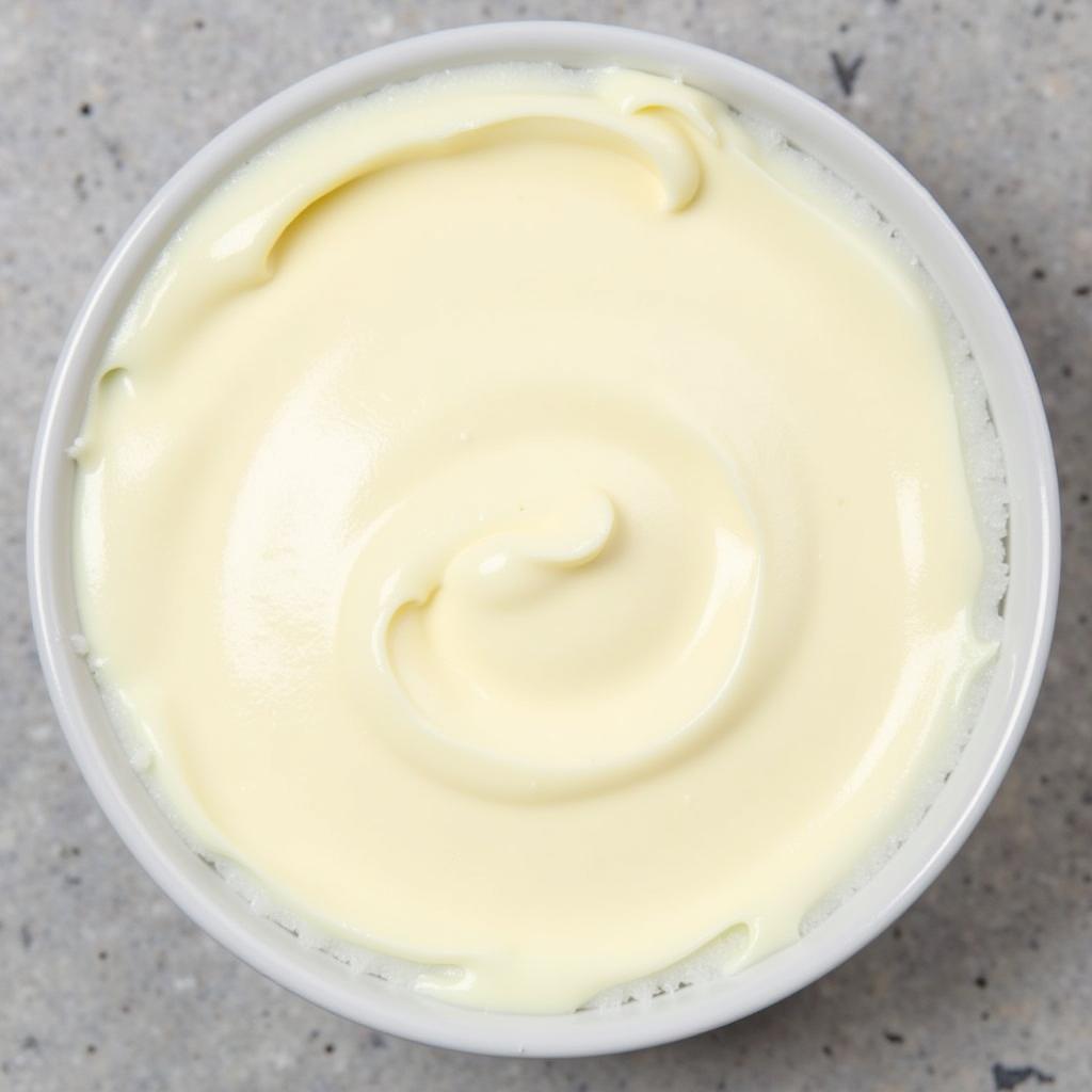 Liquid food whitener creates a pristine white chocolate ganache.