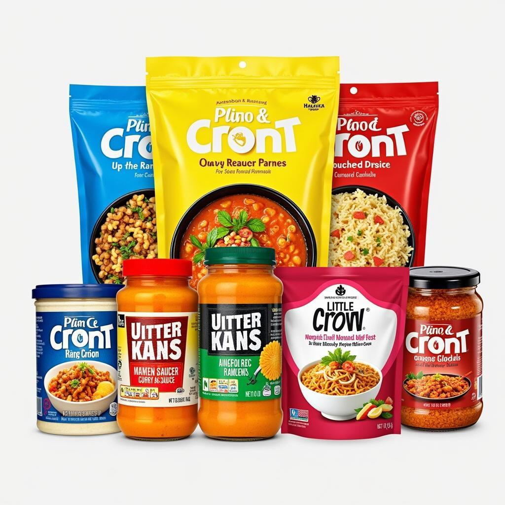 Little Crow Foods Product Range showcasing variety of meal solutions