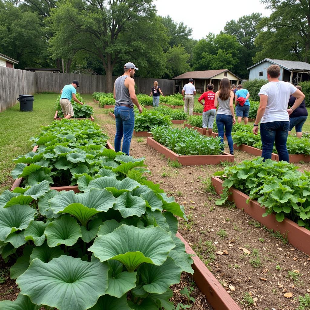 Livingston, TX Community Garden Initiative