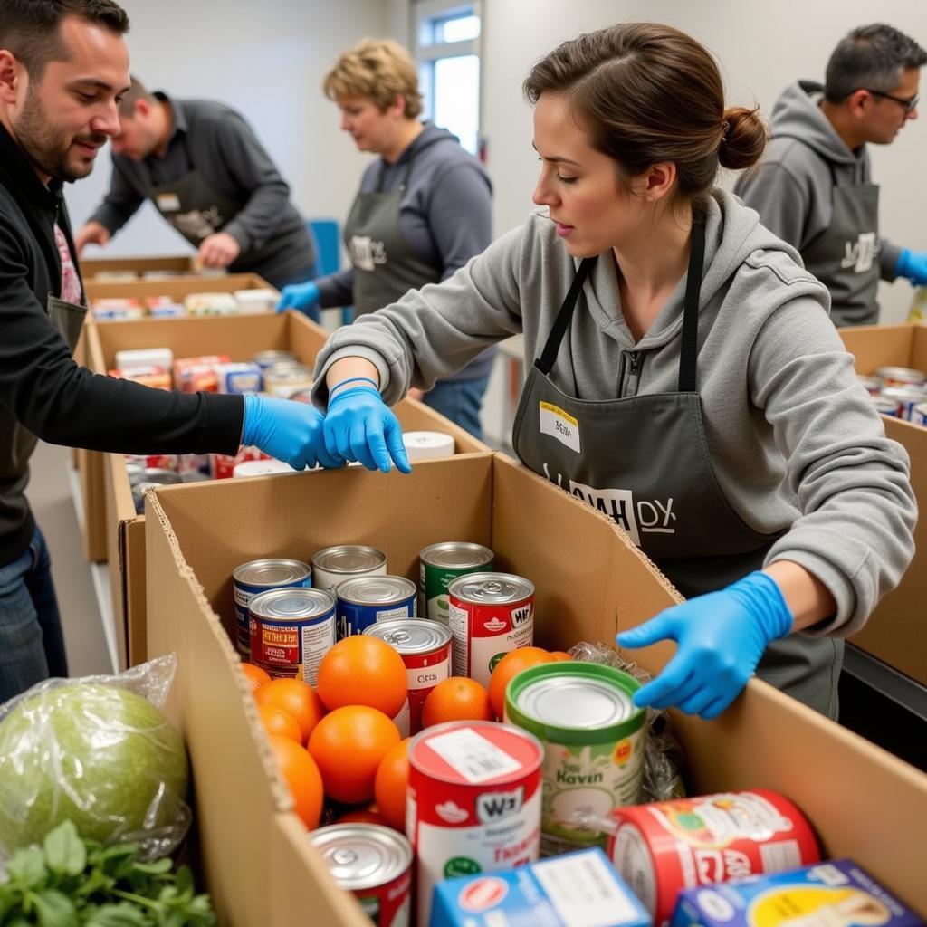 Livingston, TX Food Pantry Volunteers