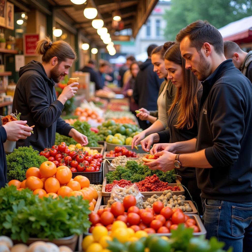 Experiencing Ljubljana Central Market on a Food Tour