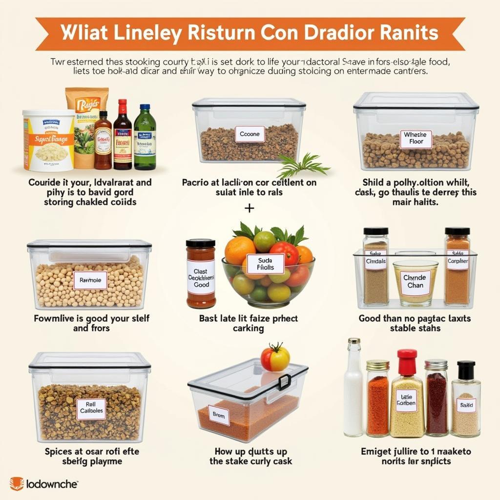 Long-Lasting Pantry Storage Tips: Proper storage techniques for maximizing the shelf life of pantry staples.