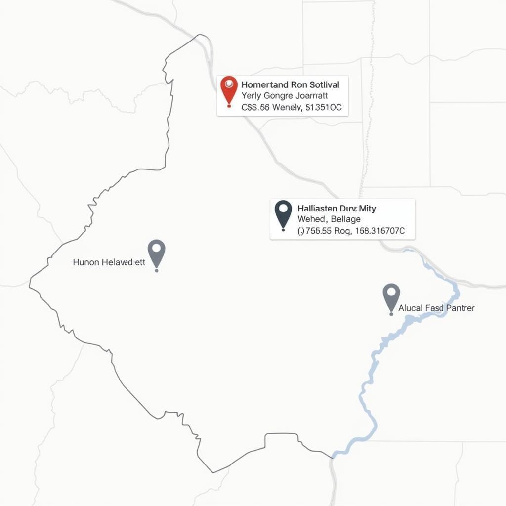 Lorain County Food Pantry Map