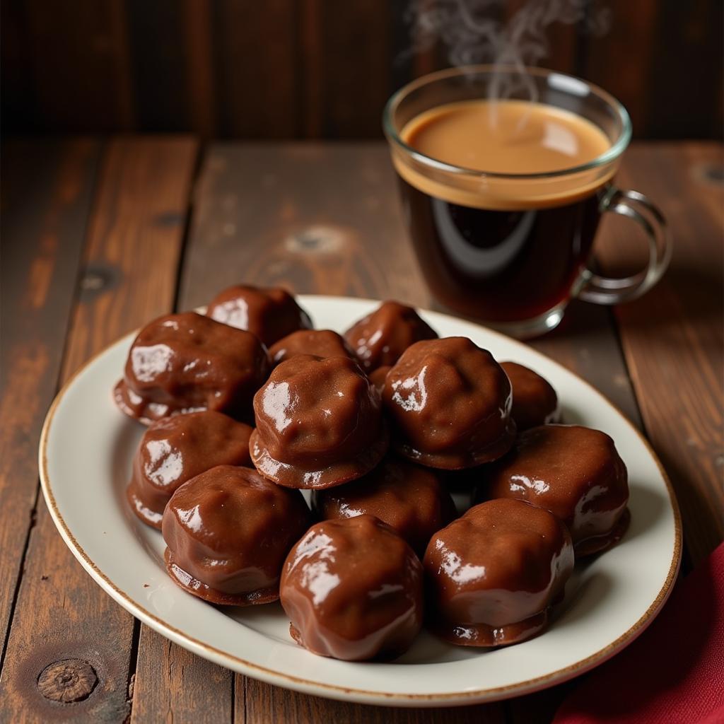 Louisiana Pralines and Coffee