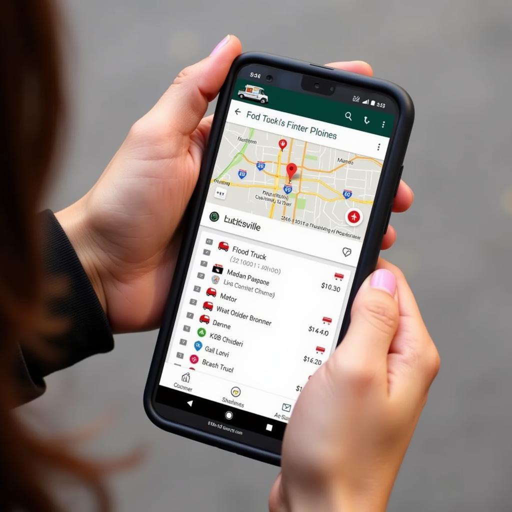 Using a Food Truck Finder App in Louisville
