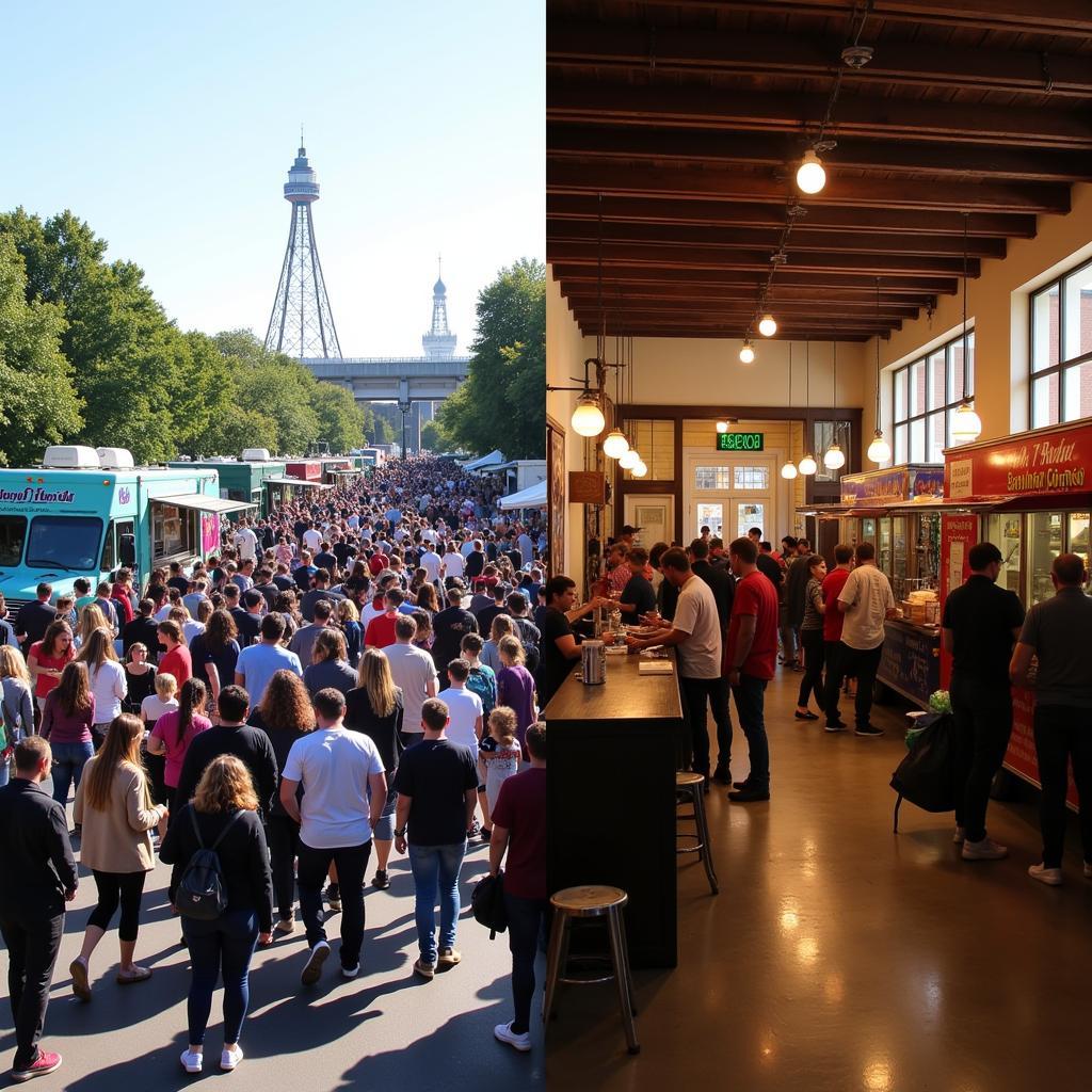 Louisville Food Trucks in Different Seasons