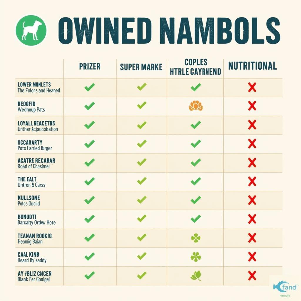 Loyall Life Dog Food Comparison with Other Brands