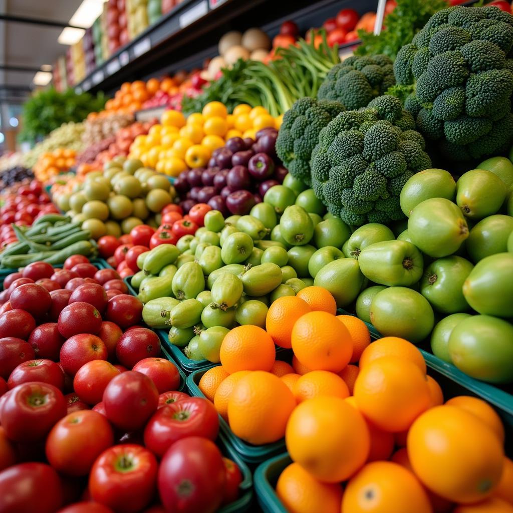 Fresh Produce at Magnolia Foods Rialto