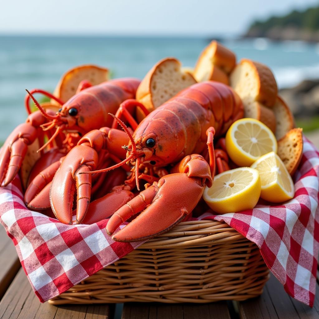 Maine Lobster Gift Basket