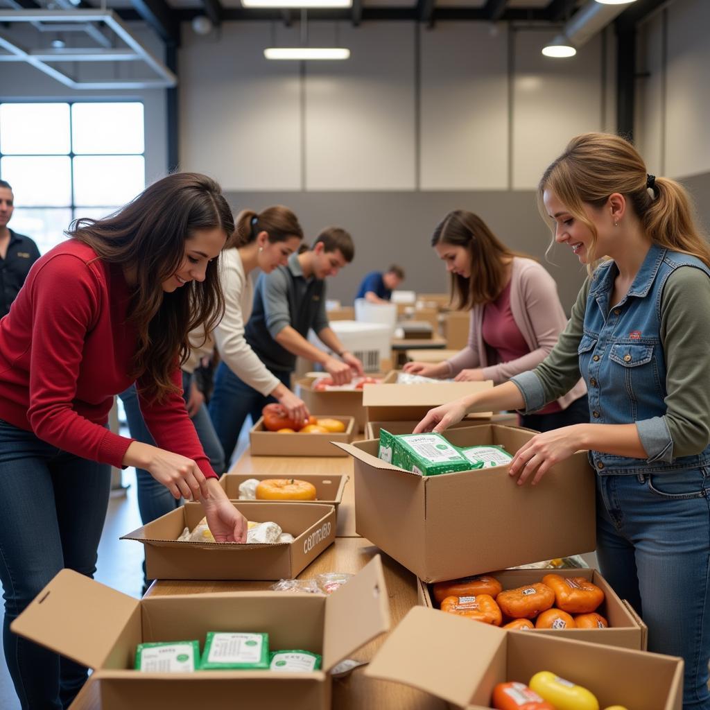 Martinsville Food Bank Volunteers