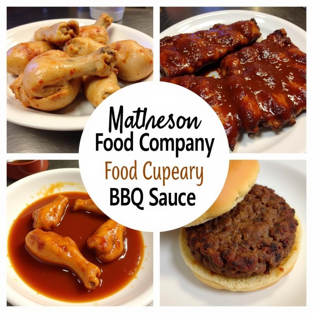 Matheson BBQ Sauce Applications