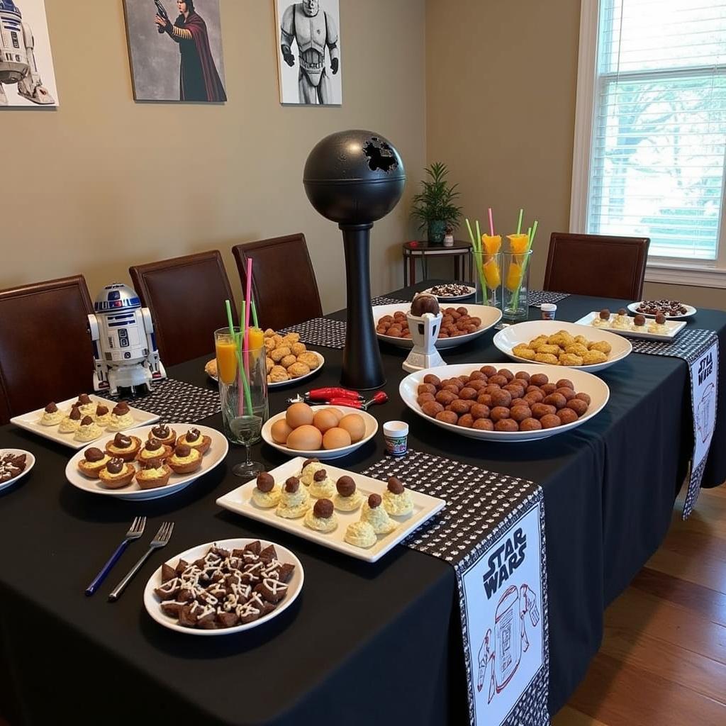 May the 4th Party Table Setup