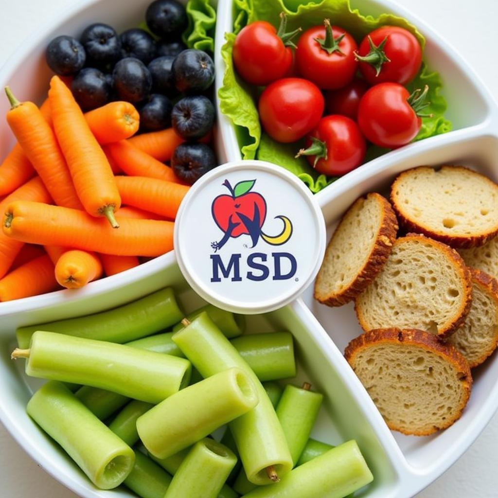 McAllen ISD Healthy Lunch Ingredients