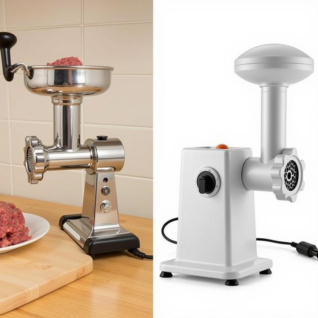 Different Meat Grinder Types for Raw Dog Food