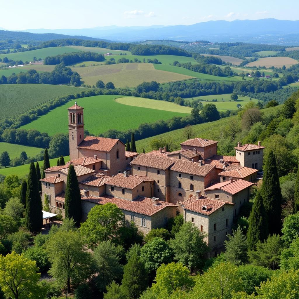 Medieval Village in Chianti, Tuscany