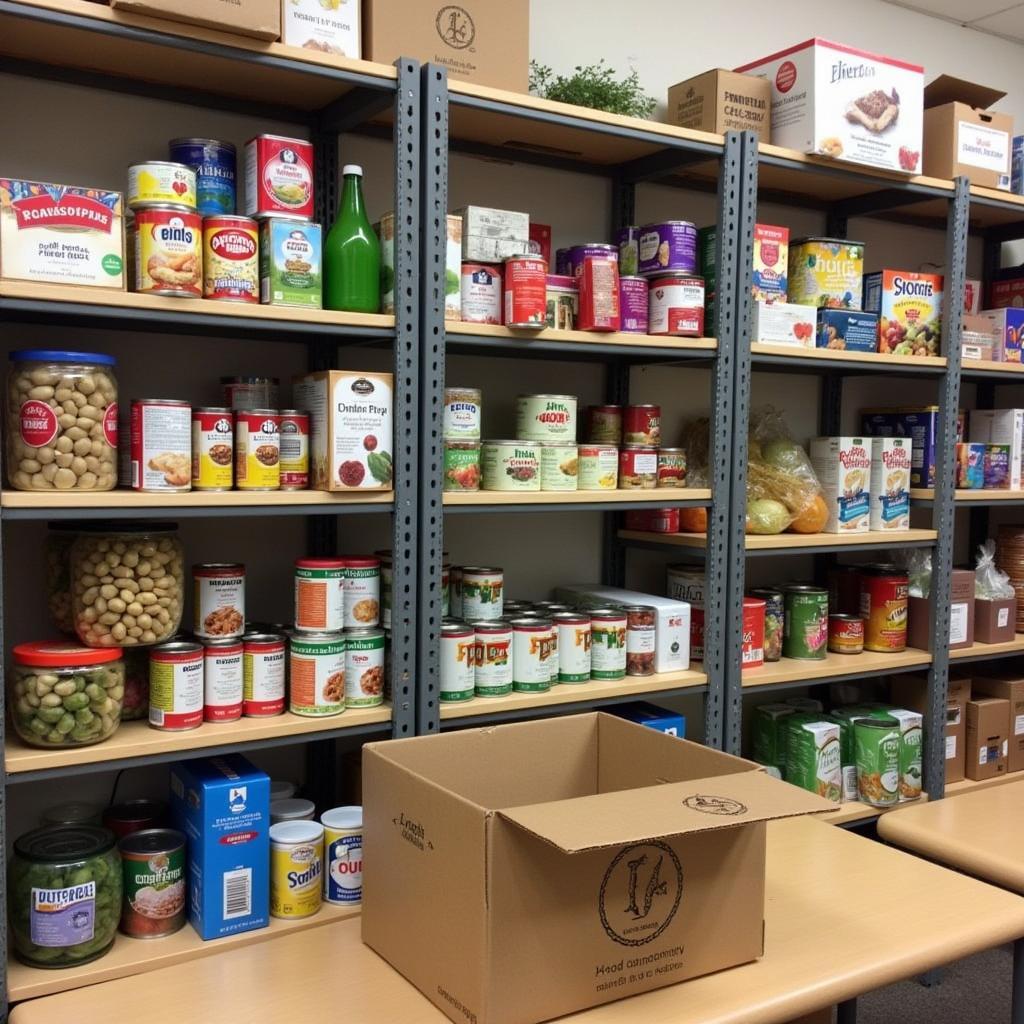 Food Donations at Medina County Food Pantry