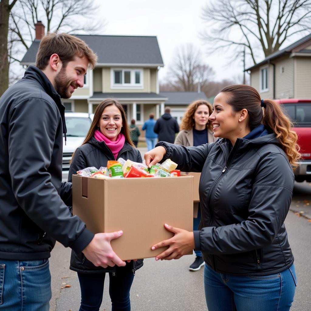 Medina Ohio Mobile Food Pantry Distribution