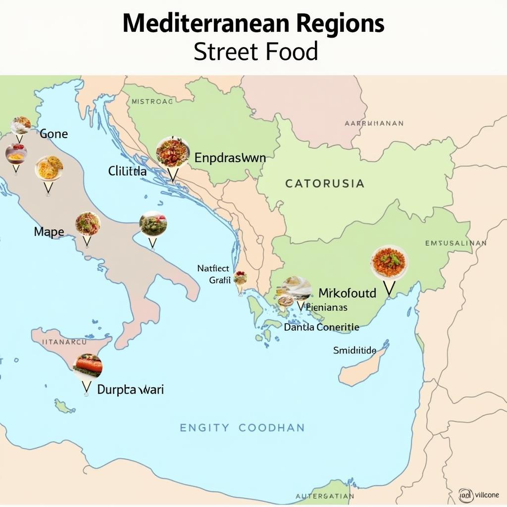 Mediterranean Regional Street Food