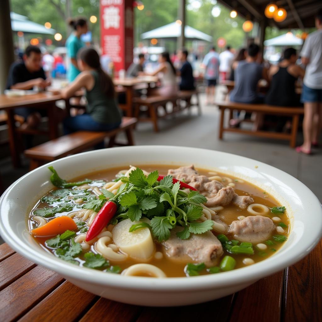 Delicious Vietnamese Pho at Meritus Park