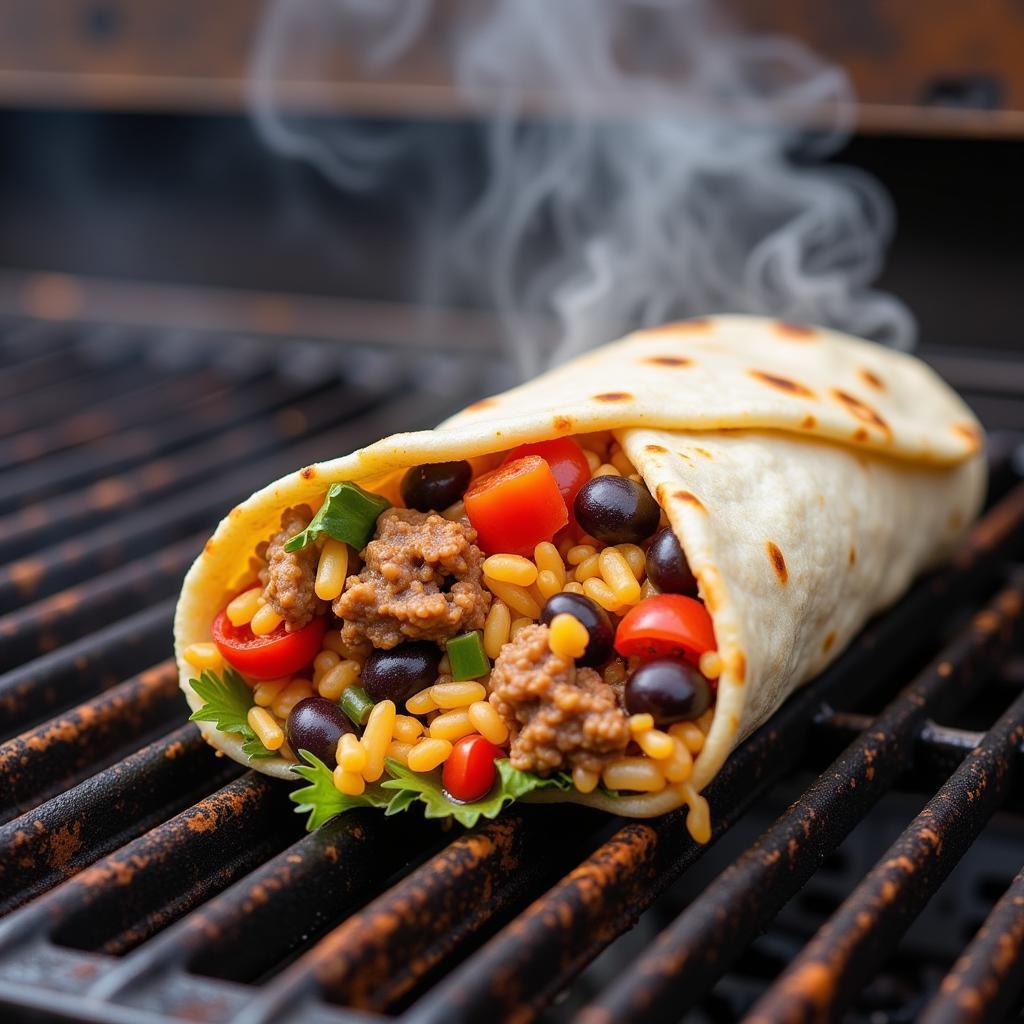 Savory Burritos from a Mexican Spice Food Truck